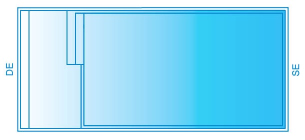 Leisure Inline Pool Diagram