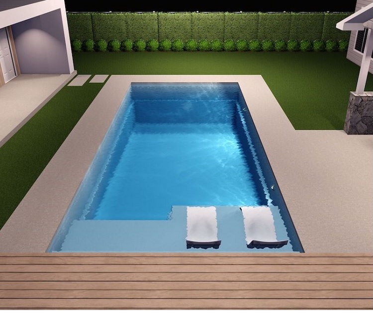 Fibreglass Swimming Pool