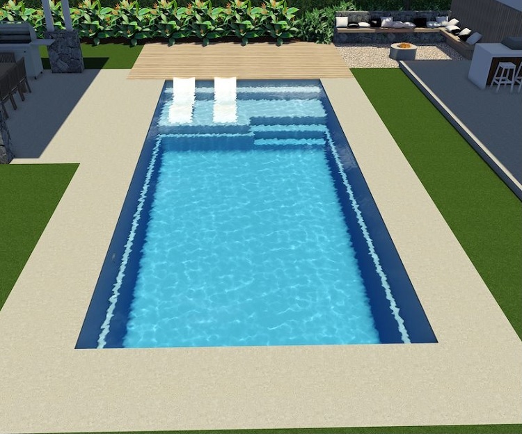 Fibreglass Swimming Pool